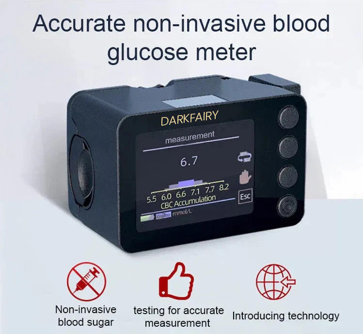 Non-Invasive Blood Glucose Monitor | High-Precision 99.9% Accuracy | TGA Certified